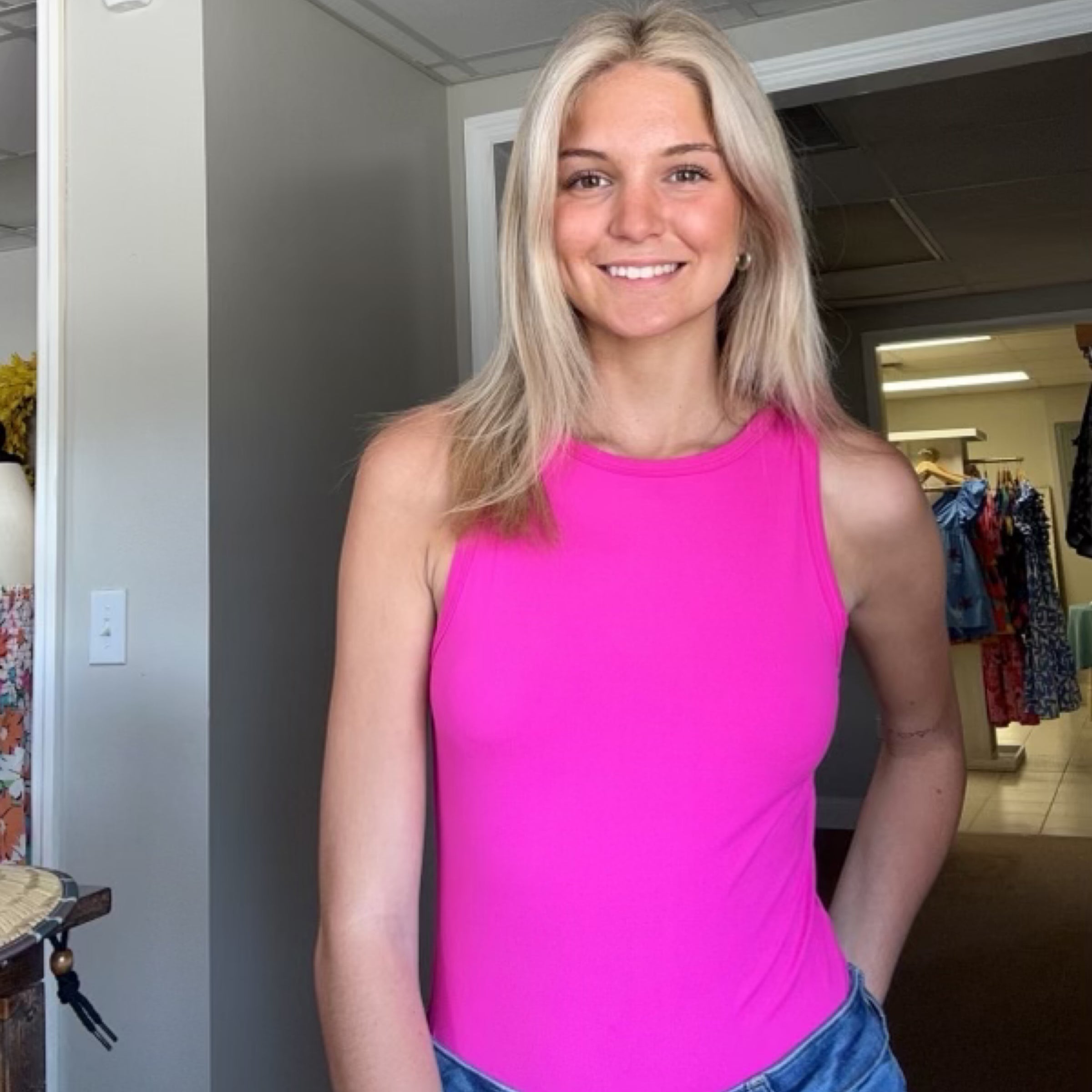 house on the hill ロンパース Bodysuit (Pink) Bodysuit (Pink